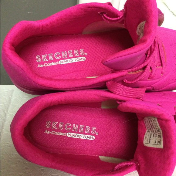 Skechers Street Los Angeles, Woman’s 8, Bright Pink - Picture 7 of 8